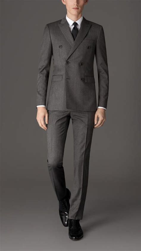 mens suits single or double breasted burberry|burberry flannel outfit men.